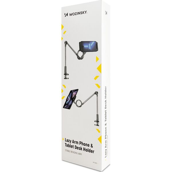 Wozinsky Wozinsky Długi Elastyczny Uchwyt Na Telefon Tablet WTHBK5 12680299 5907769306754