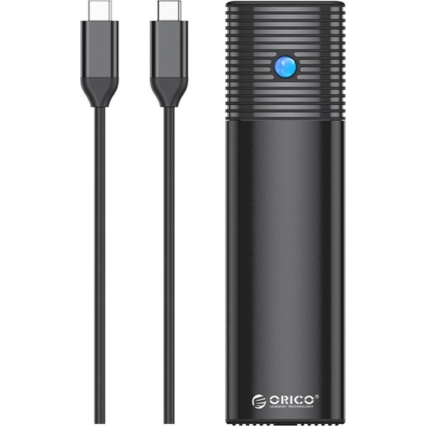 Kieszeń Orico M.2 NVMe/SATA 10Gbps czarna (PWDM2-G2-BK-EP) 12692871 6941788828254