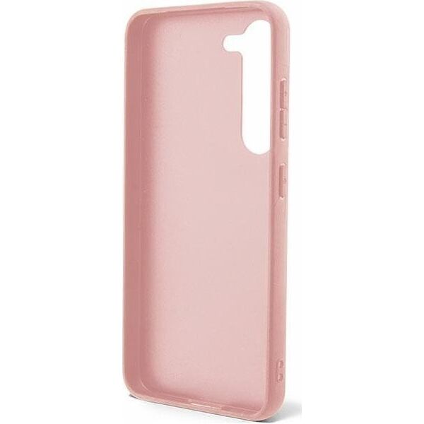 Guess Etui Guess GUHCS23SHGGSHP Samsung Galaxy S23 różowy/pink hard case Glitter Script 12717849 3666339117313