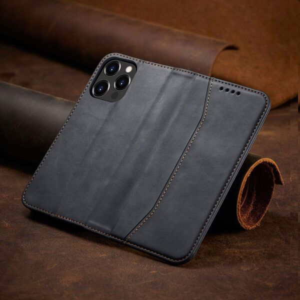 Hurtel Magnet Fancy Case etui iPhone 14 pokrowiec z klapką portfel podstawka czarne 12718358 9145576263723