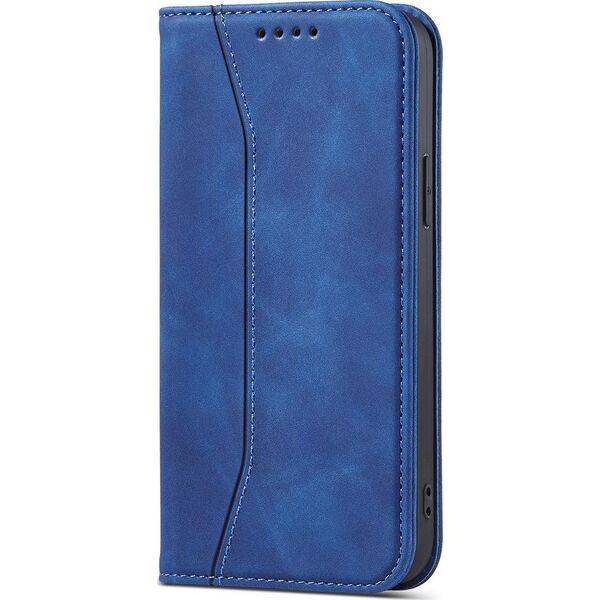 Hurtel Magnet Fancy Case etui iPhone 14 pokrowiec z klapką portfel podstawka niebieskie 12718362 9145576263730