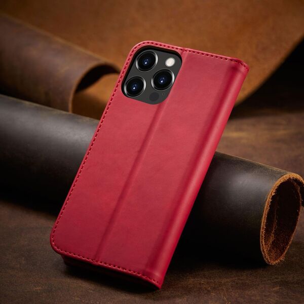 Hurtel Magnet Fancy Case etui iPhone 14 Pro pokrowiec z klapką portfel podstawka czerwone 12718370 9145576263808