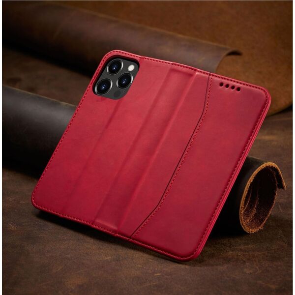 Hurtel Magnet Fancy Case etui iPhone 14 Pro pokrowiec z klapką portfel podstawka czerwone 12718370 9145576263808