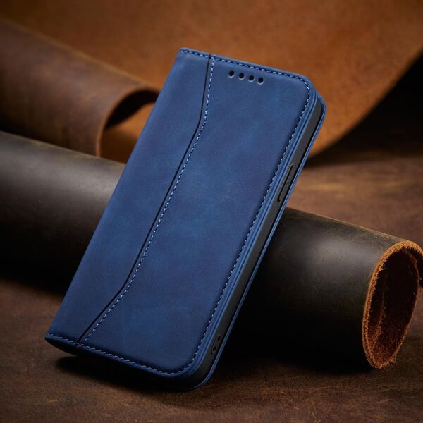 Hurtel Magnet Fancy Case etui iPhone 14 Pro Max pokrowiec z klapką portfel podstawka niebieskie 12718371 9145576263822