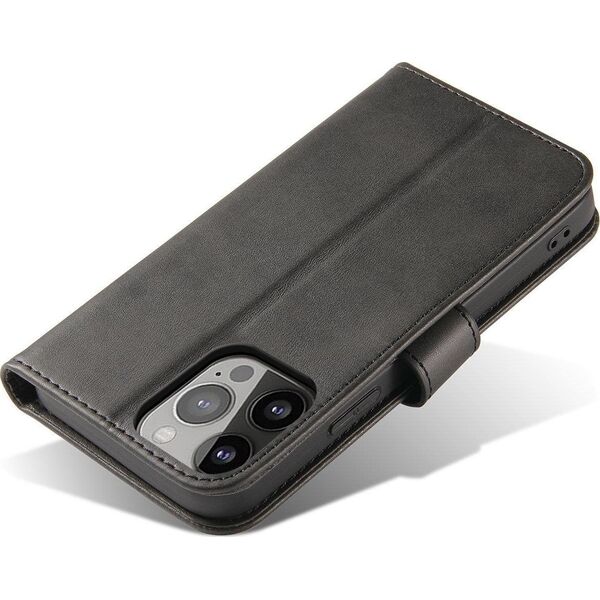 Hurtel Magnet Case etui TCL 30 SE pokrowiec z klapką portfel podstawka czarne 12718418 9145576270578