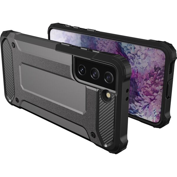 Hurtel Hybrid Armor etui do Samsung Galaxy S23+ pancerny hybrydowy pokrowiec niebieskie 12718485 9145576272589