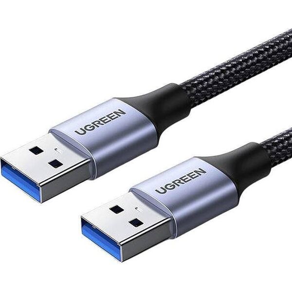 Kabel USB Ugreen USB-A - USB-A 0.5 m Czarny (80789) 12723391 6957303887897
