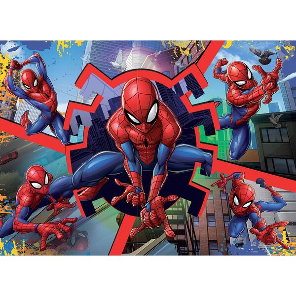 Lisciani LISCIANI MARVEL PUZZLE DF MAXI FLOOR 24 SPIDERMAN 12725590 8008324099740