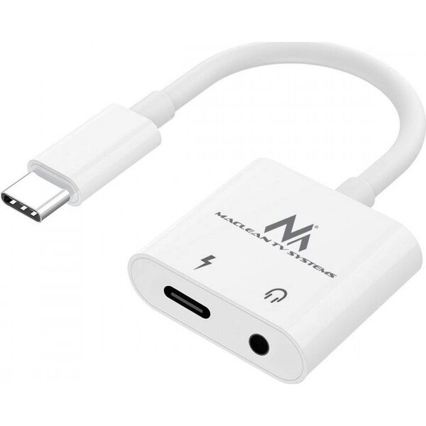 Adapter USB Maclean Adapter USB type-C 3,5 mm jack PD MCTV-848 12727183 5902211128458