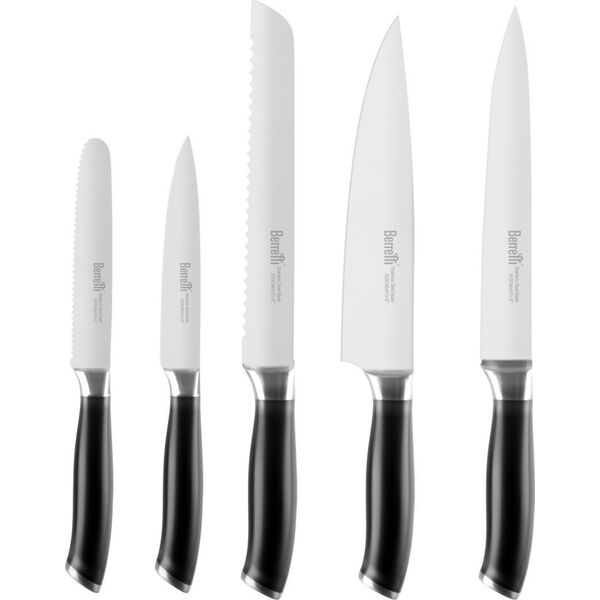 Berretti BERRETTI - 5x Nóż + blok - Noże w bloku - komplet - BR-7962 12727693 5902041307962