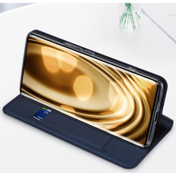 Dux Ducis Dux Ducis Skin Pro etui do Samsung Galaxy A54 5G pokrowiec z klapką portfel na kartę podstawka niebieskie 12729202 6934913030011