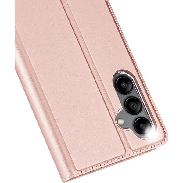 Dux Ducis Dux Ducis Skin Pro etui do Samsung Galaxy A34 5G pokrowiec z klapką portfel na kartę podstawka różowe 12729212 6934913030196