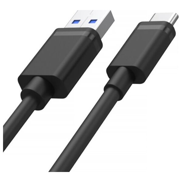 Kabel USB Unitek USB-A - USB-C 1 m Czarny (Y-C482BK) 12734892 4894160018410