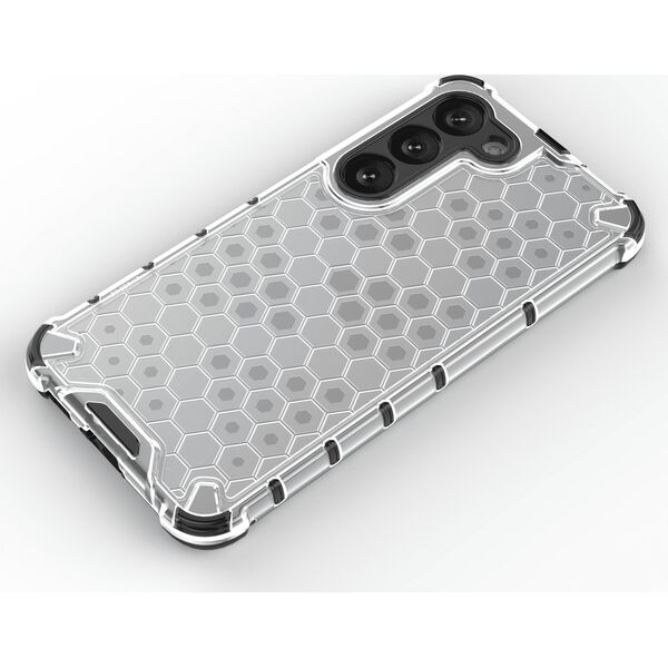 Hurtel Honeycomb etui do Samsung Galaxy S23 pancerny hybrydowy pokrowiec czarne 12741060 9145576272275