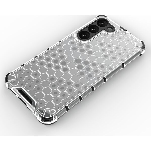 Hurtel Honeycomb etui do Samsung Galaxy S23+ pancerny hybrydowy pokrowiec przezroczyste 12741068 9145576272329