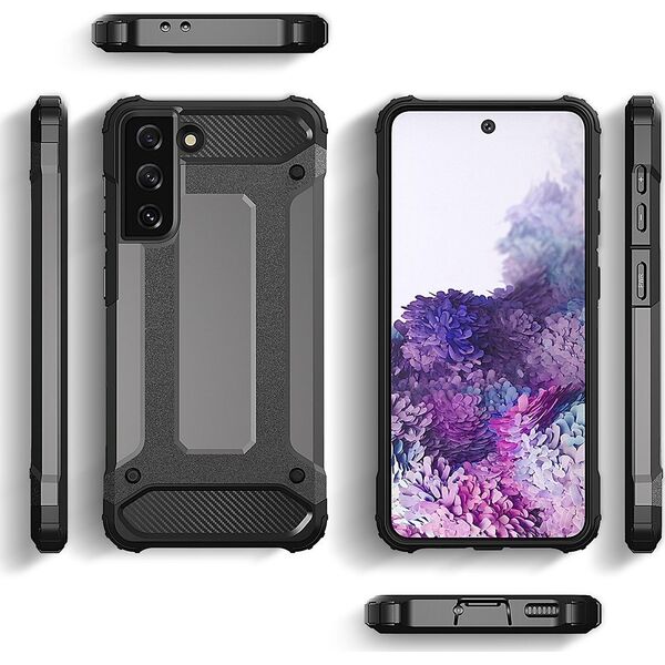 Hurtel Hybrid Armor etui do Samsung Galaxy S23 Ultra pancerny hybrydowy pokrowiec niebieskie 12741090 9145576272602