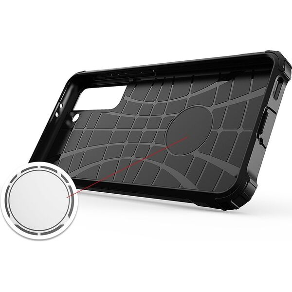 Hurtel Hybrid Armor etui do Samsung Galaxy S23 Ultra pancerny hybrydowy pokrowiec niebieskie 12741090 9145576272602