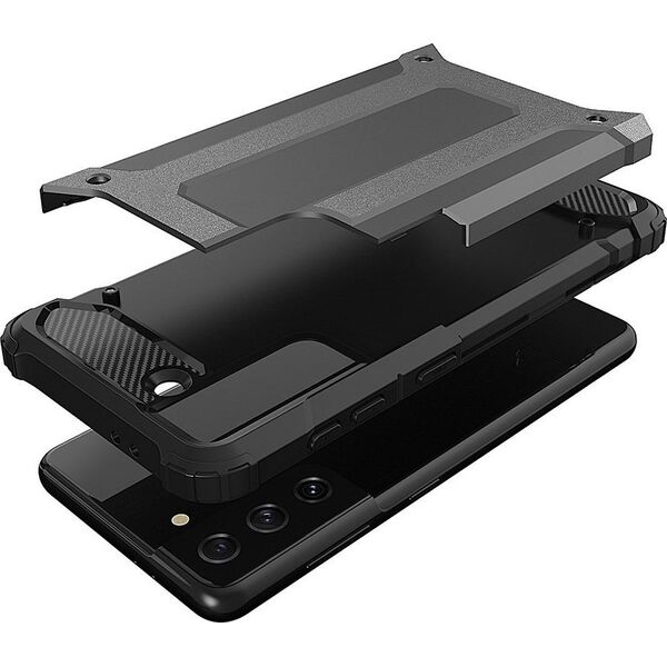 Hurtel Hybrid Armor etui do Samsung Galaxy S23 Ultra pancerny hybrydowy pokrowiec niebieskie 12741090 9145576272602