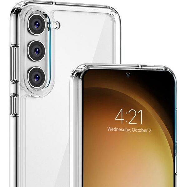 Crong Crong Crystal Shield Cover - Etui Samsung Galaxy S23 (przezroczysty) 12747730 5904310702393