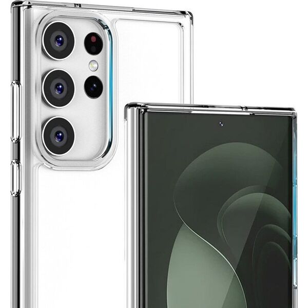 Crong Crong Crystal Shield Cover - Etui Samsung Galaxy S23 Ultra (przezroczysty) 12747732 5904310702416