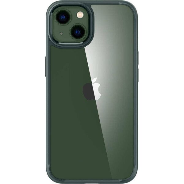 Spigen Etui IPHONE 13 Spigen Ultra Hybrid Crystal Midnight Green 12747970 8809811861129