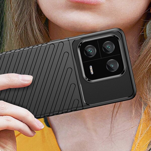 Hurtel Thunder Case etui do Xiaomi 13 Pro silikonowy pancerny pokrowiec czarne 12748401 9145576271650