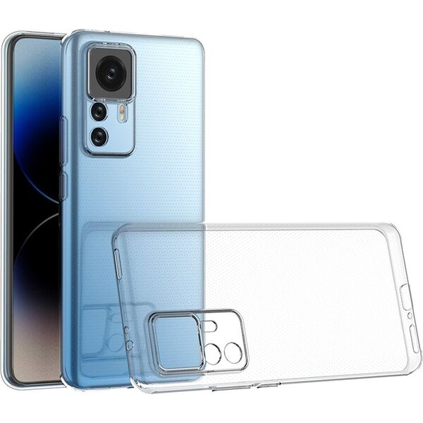 Hurtel Ultra Clear 0.5mm etui Xiaomi 12T Pro / Xiaomi 12T cienki pokrowiec przezroczyste 12748540 9145576271001