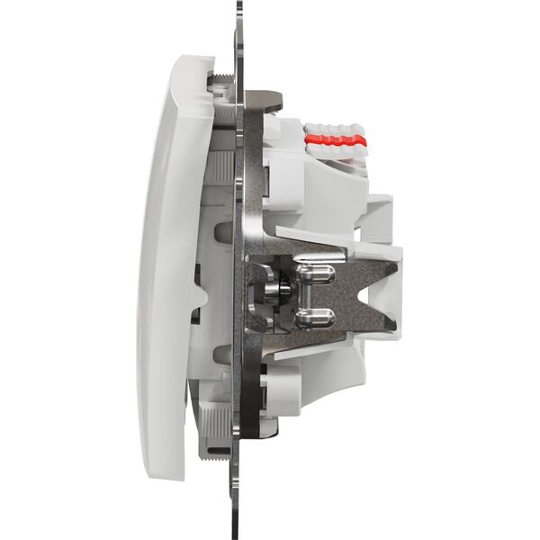 SCHNEIDERE Łącznik krzyżowy Schneider Sedna Design SDD111107L z podświetleniem biały Design & Elements 12759041 3606481478146