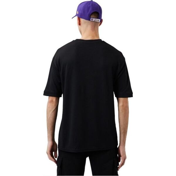 New Era New Era NBA Los Angeles Lakers Script Mesh Tee 60284737 Czarne L 12766746 196499540551