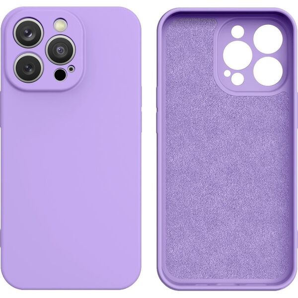 Hurtel Silicone case etui Samsung Galaxy A14 5G / Galaxy A14 silikonowy pokrowiec fioletowe 12781508 9145576273159