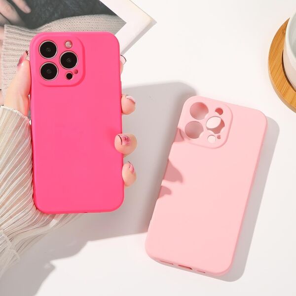 Hurtel Silicone case etui Samsung Galaxy A14 5G / Galaxy A14 silikonowy pokrowiec miętowozielone 12781514 9145576273111