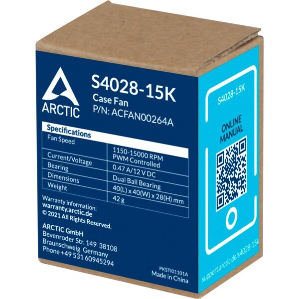 Wentylator Arctic S4028-15K (ACFAN00264A) 12788864 4895213703802