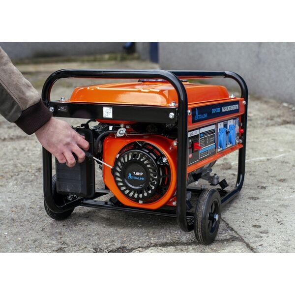 Agregat ExtraLink Generator pršdu Petrol 3kW EGP-3000 12789698 5905090330349