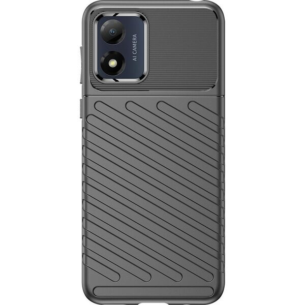 Hurtel Thunder Case etui Motorola Moto E13 silikonowy pancerny pokrowiec czarne 12814675 9145576274613
