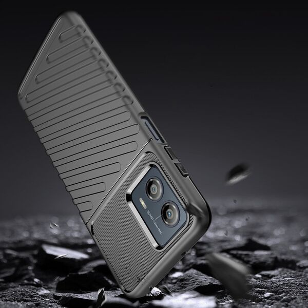 Hurtel Thunder Case etui Motorola Moto G53 silikonowy pancerny pokrowiec czarne 12814677 9145576274606