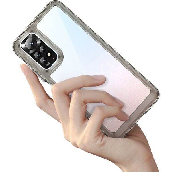 Hurtel Outer Space Case etui Xiaomi Poco X5 5G / Redmi Note 12 5G pokrowiec z elastyczną ramką przezroczyste 12814688 9145576274835