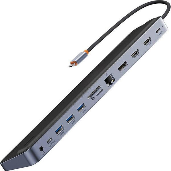 Stacja/replikator Baseus 12w1 EliteJoy Gen2 USB-C (WKSX030213) 12834373 6932172613877