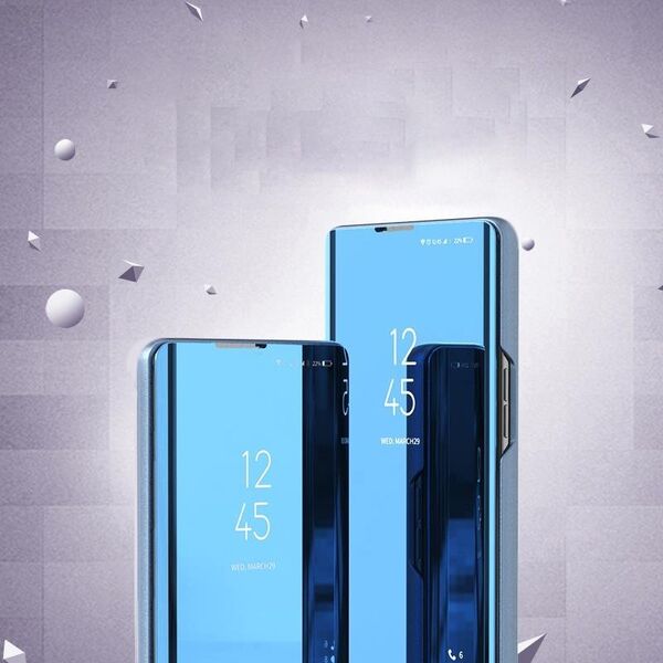 Hurtel Clear View Case etui Realme C33 pokrowiec z klapką czarne 12844164 9145576273944