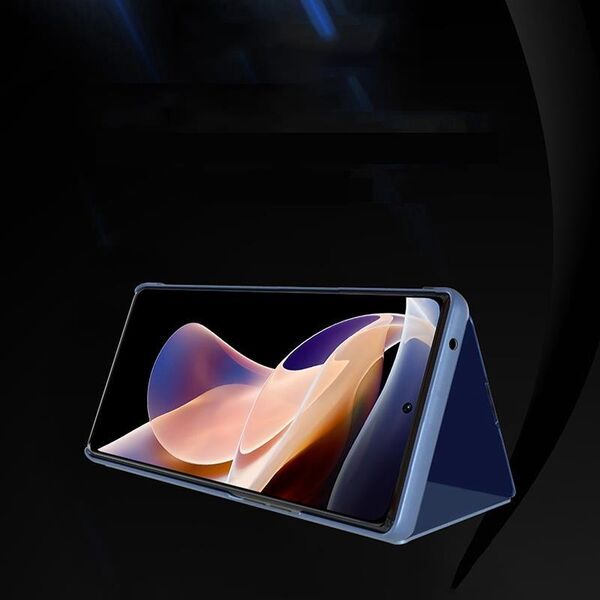 Hurtel Clear View Case etui Realme C33 pokrowiec z klapką czarne 12844164 9145576273944