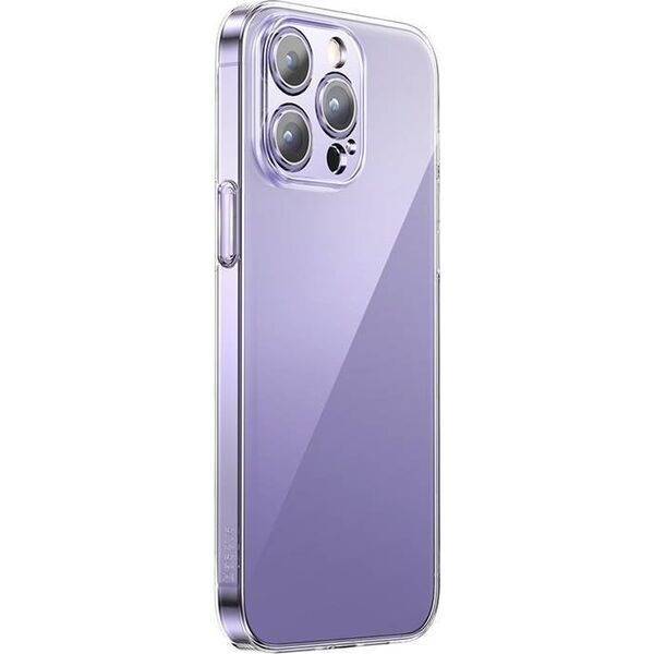 Baseus Etui ochronne Baseus Crystal Clear 14 Pro Max (transparentne) + szkło hartowane + zestaw czyszczący 12854151 6932172627713