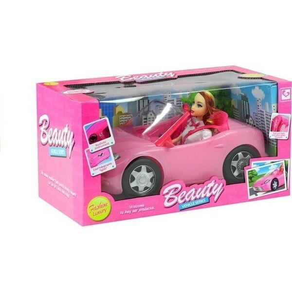 LeanToys Lalka w Podróży Kabriolet Auto dla Lalki 12857874 5902808153955