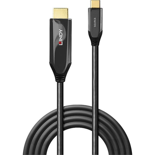 Kabel USB Lindy USB-C - HDMI 3 m Czarny (43369) 12864115 4002888433693