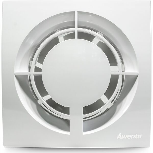 Wentylator AWENTA Wentylator łazienkowy Awenta Fabio WFB125H 13W fi125mm wyłącznikiem czasowym i czujnikiem wilgotności biały 12864541 5905033302297