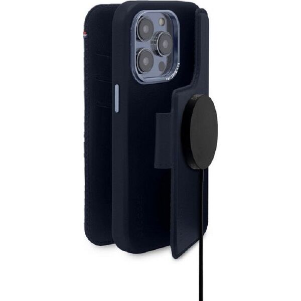 Elmarc Skórzana obudowa ochronna do iPhone 14 Pro Max kompatybilna z MagSafe (navy) 12876354 8720593006648