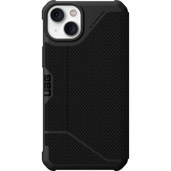 Urban UAG Metropolis - obudowa ochronna z klapką do iPhone 14 Plus (kevlar-black) 12876363 840283902116