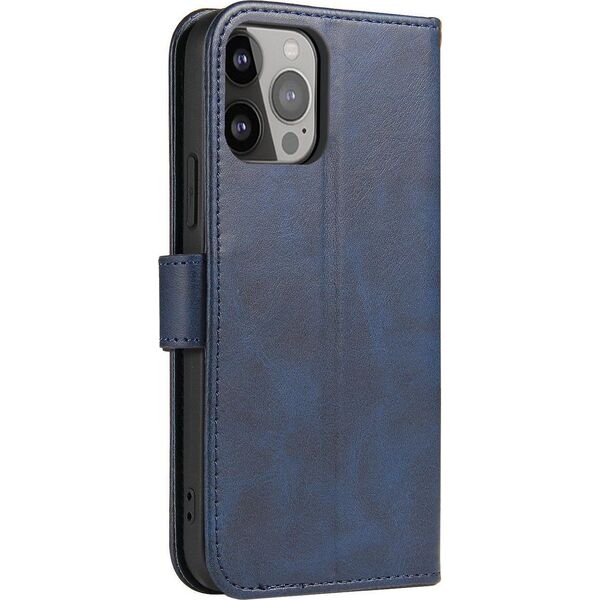 Hurtel Magnet Case etui do Xiaomi Redmi Note 12 5G / Poco X5 5G pokrowiec z klapką portfel podstawka niebieskie 12889464 9145576277072