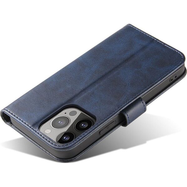 Hurtel Magnet Case etui do Xiaomi Redmi Note 12 5G / Poco X5 5G pokrowiec z klapką portfel podstawka niebieskie 12889464 9145576277072