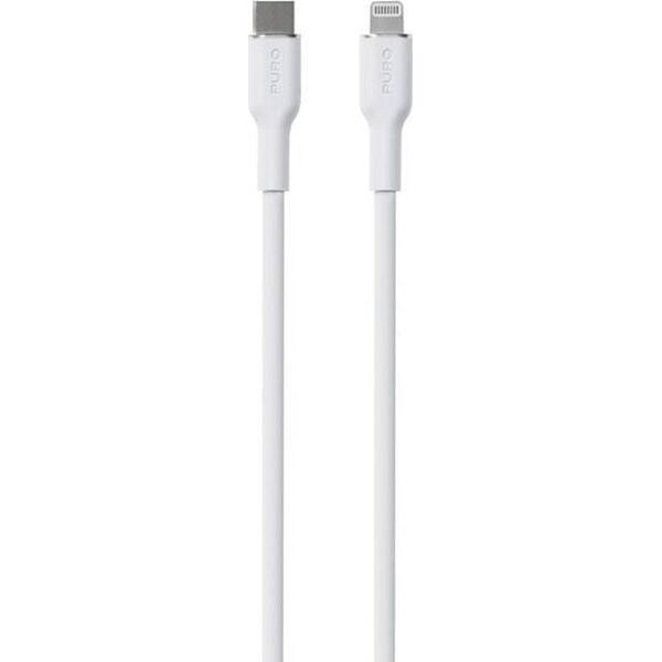 Kabel USB Puro USB-C - Lightning 1.5 m Biały (PUR686) 12890598 8018417440922