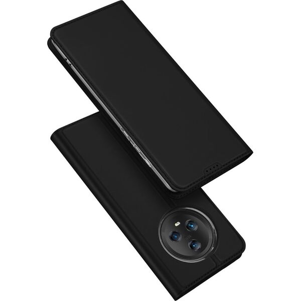 Dux Ducis Dux Ducis Skin Pro etui do Honor Magic5 pokrowiec z klapką portfel na kartę podstawka czarne 12895068 6934913028100