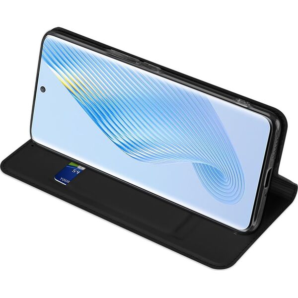 Dux Ducis Dux Ducis Skin Pro etui do Honor Magic5 pokrowiec z klapką portfel na kartę podstawka czarne 12895068 6934913028100